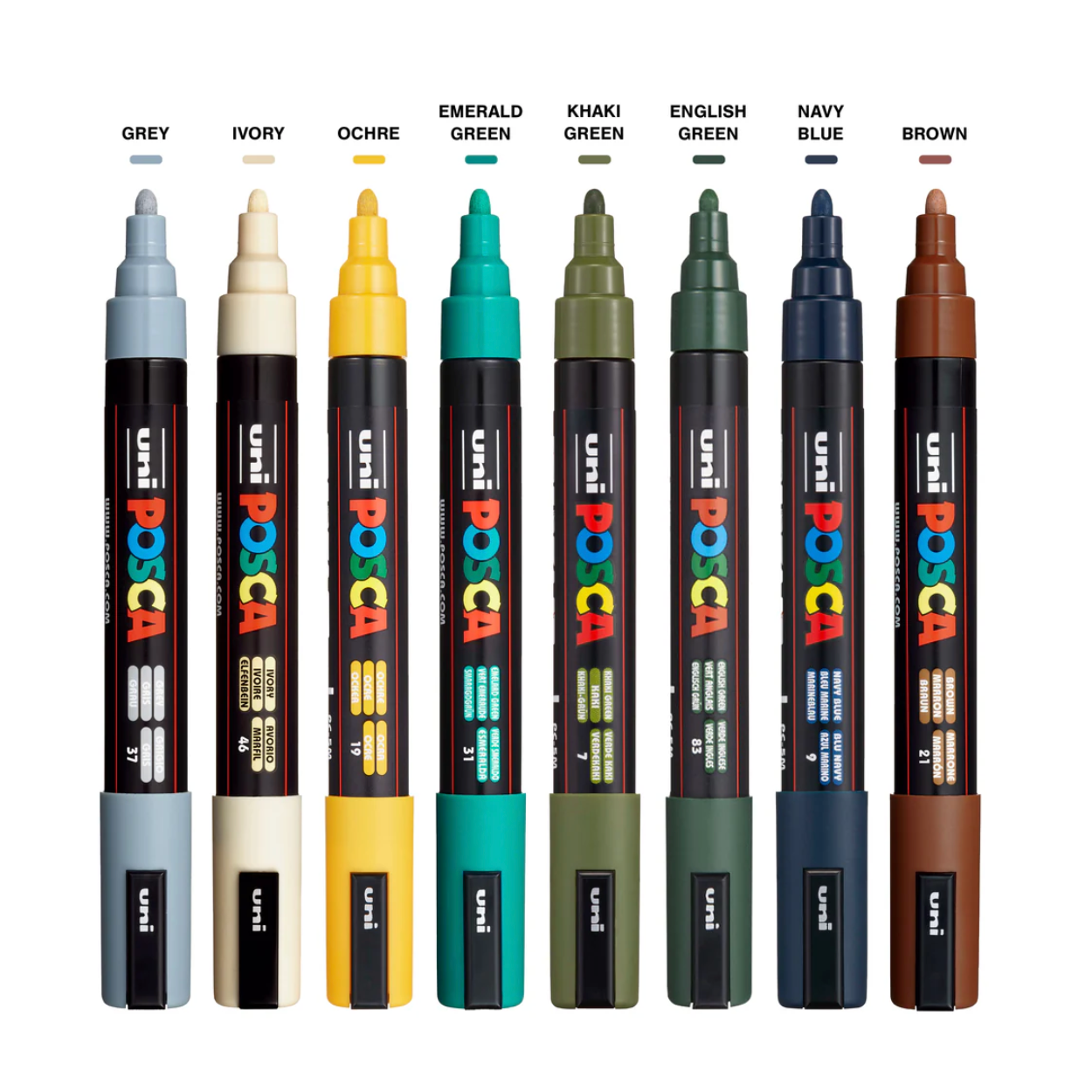 Posca PC-5M Paint Marker - 8/Set