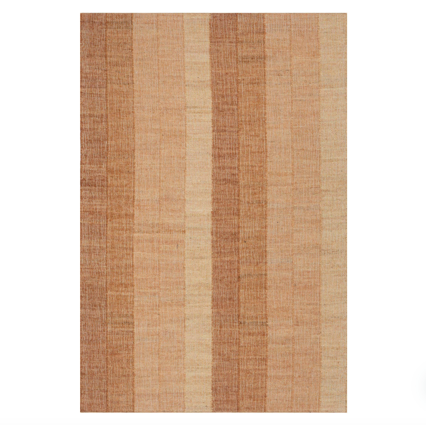 Tayo Striped Rug, Orange