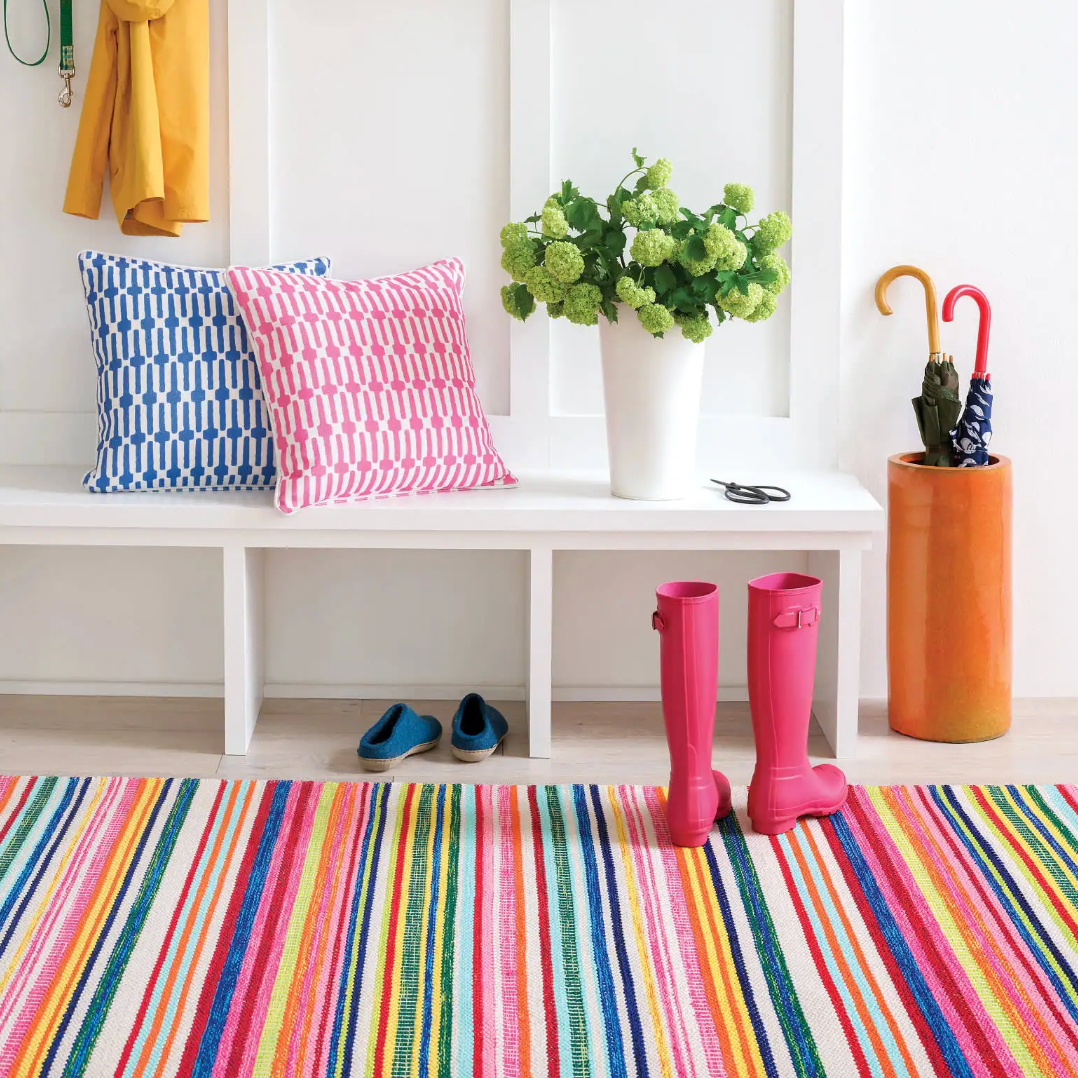 Bright Stripe Indoor/Outdoor Rug