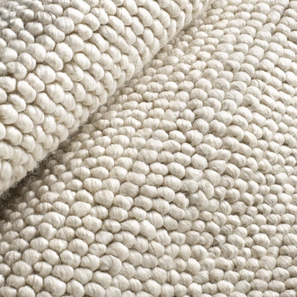 Niels Ivory Woven Wool Rug
