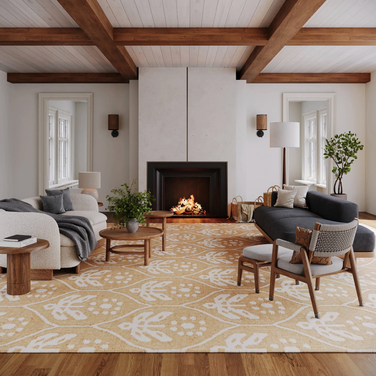 Odette Jute Natural Rug