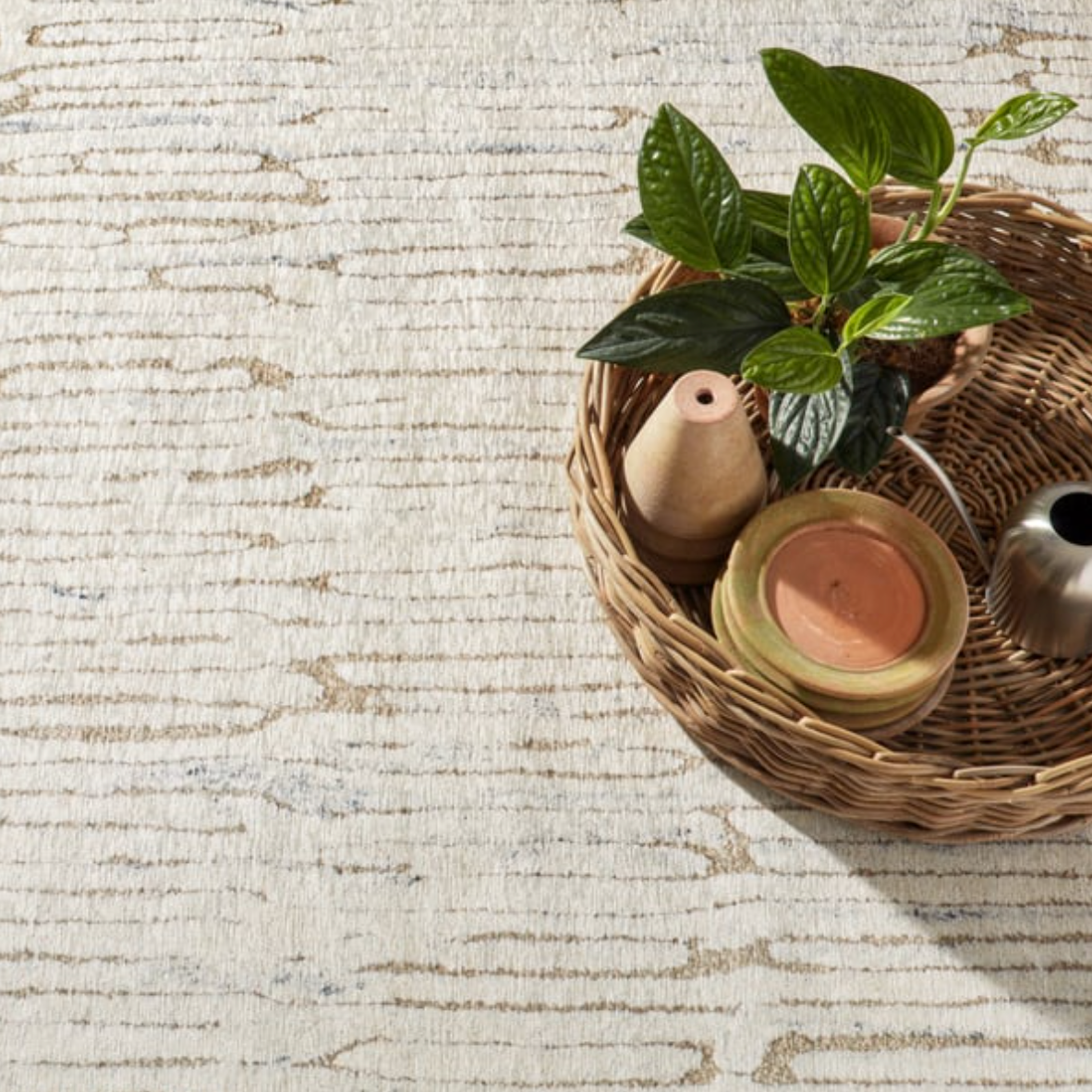 Malone Oatmeal Washable Rug