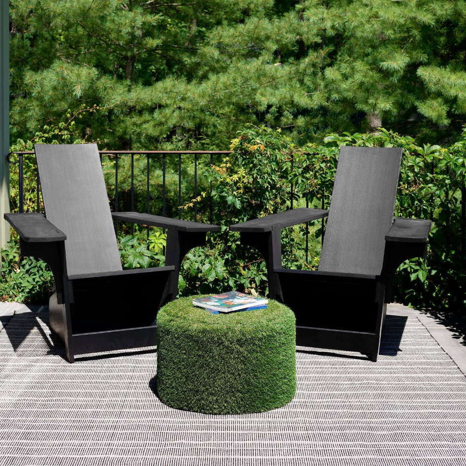 Samson Indoor/Outdoor Black Rug