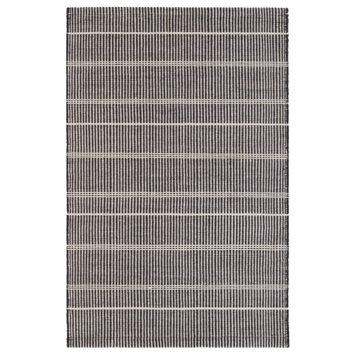 Samson Indoor/Outdoor Black Rug
