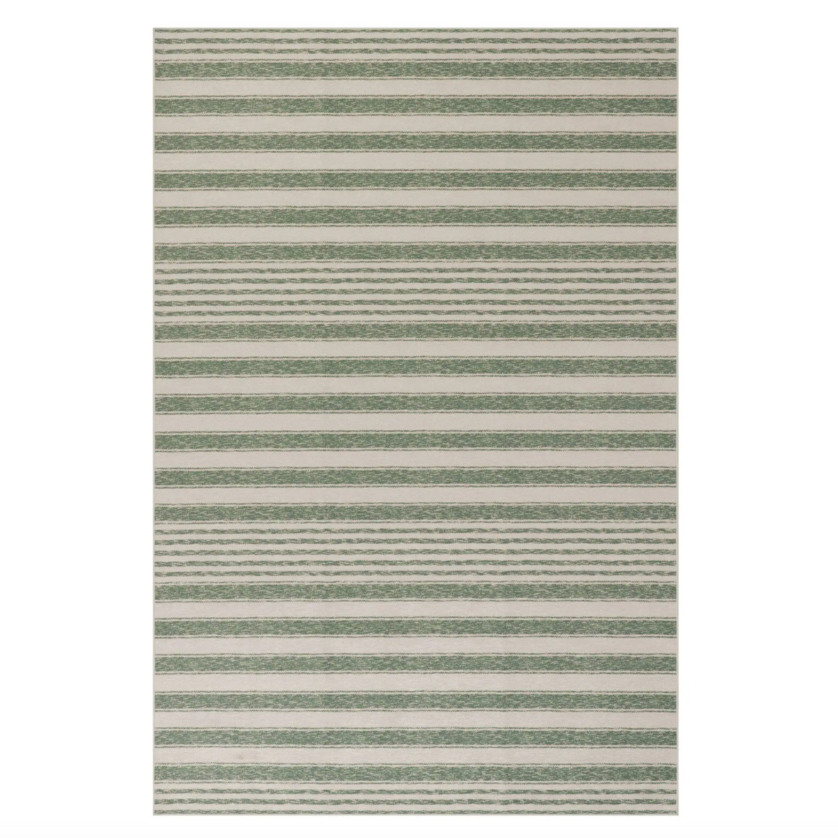 Vion Striped Green Rug