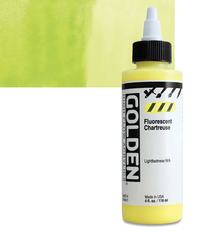 Golden High Flow Acrylic Paint - 4oz