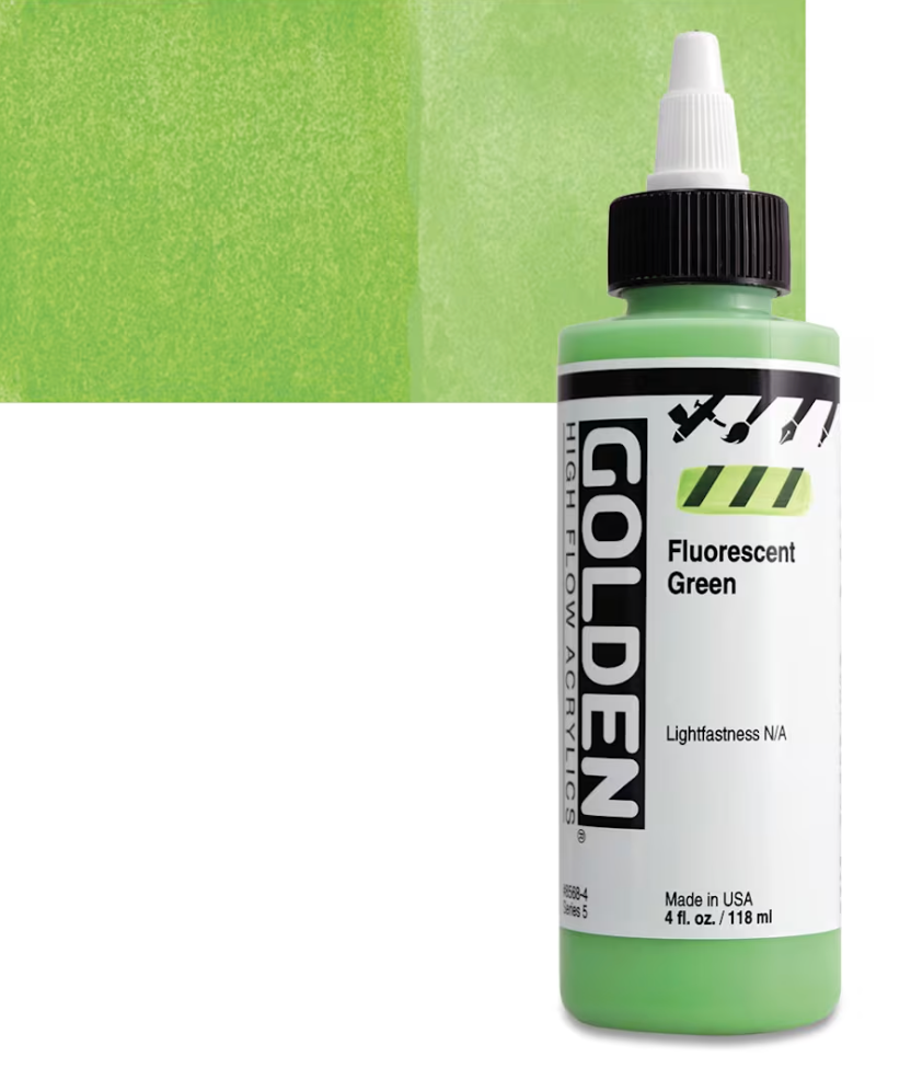 Golden High Flow Acrylic Paint - 4oz