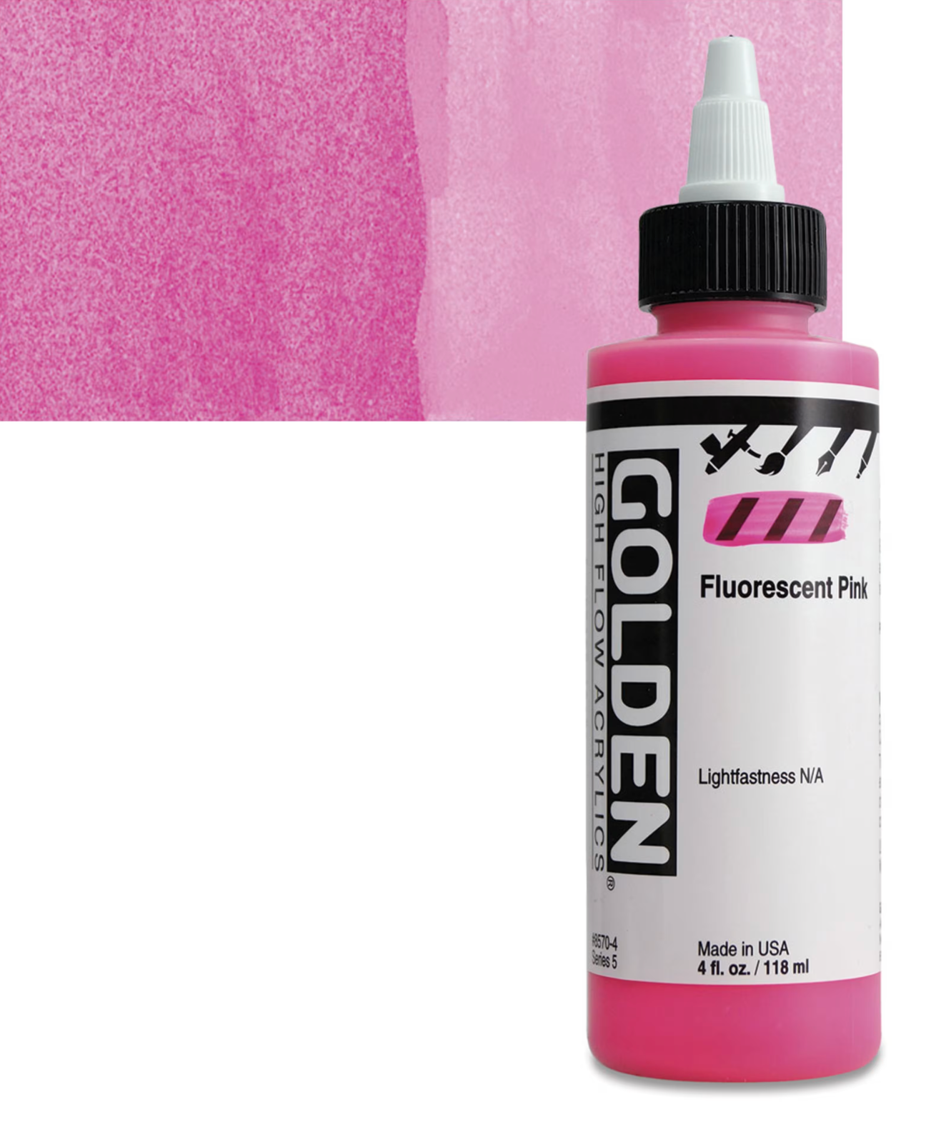 Golden High Flow Acrylic Paint - 4oz
