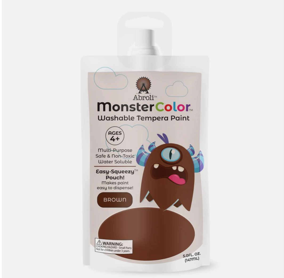 Monster Color Washable Paint Pouch - 5oz