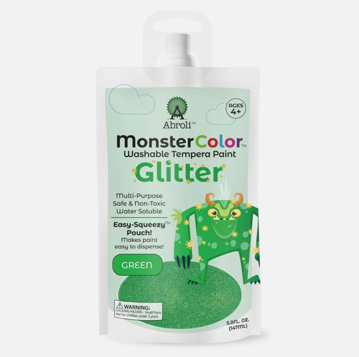 Monster Color Washable Paint Pouch - 5oz