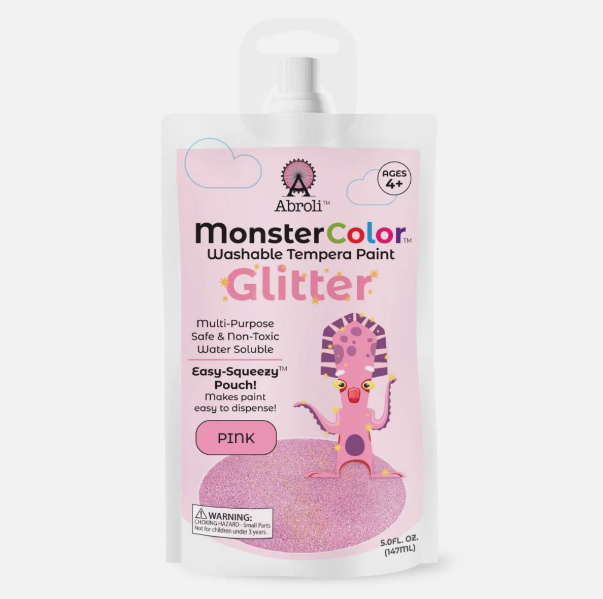 Monster Color Washable Paint Pouch - 5oz