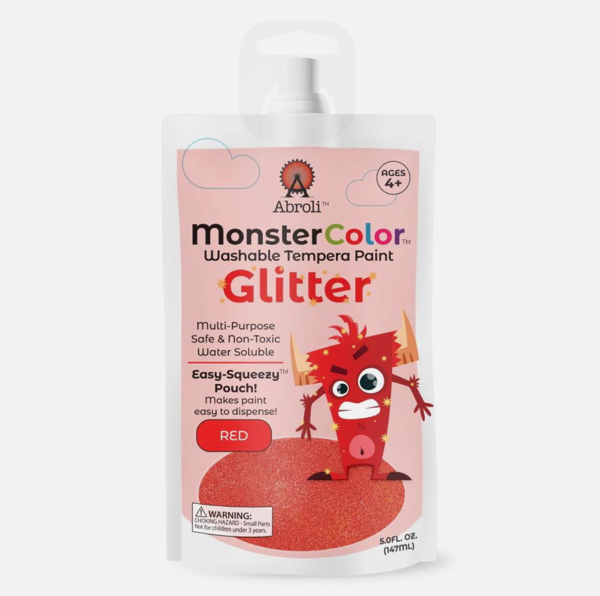 Monster Color Washable Paint Pouch - 5oz
