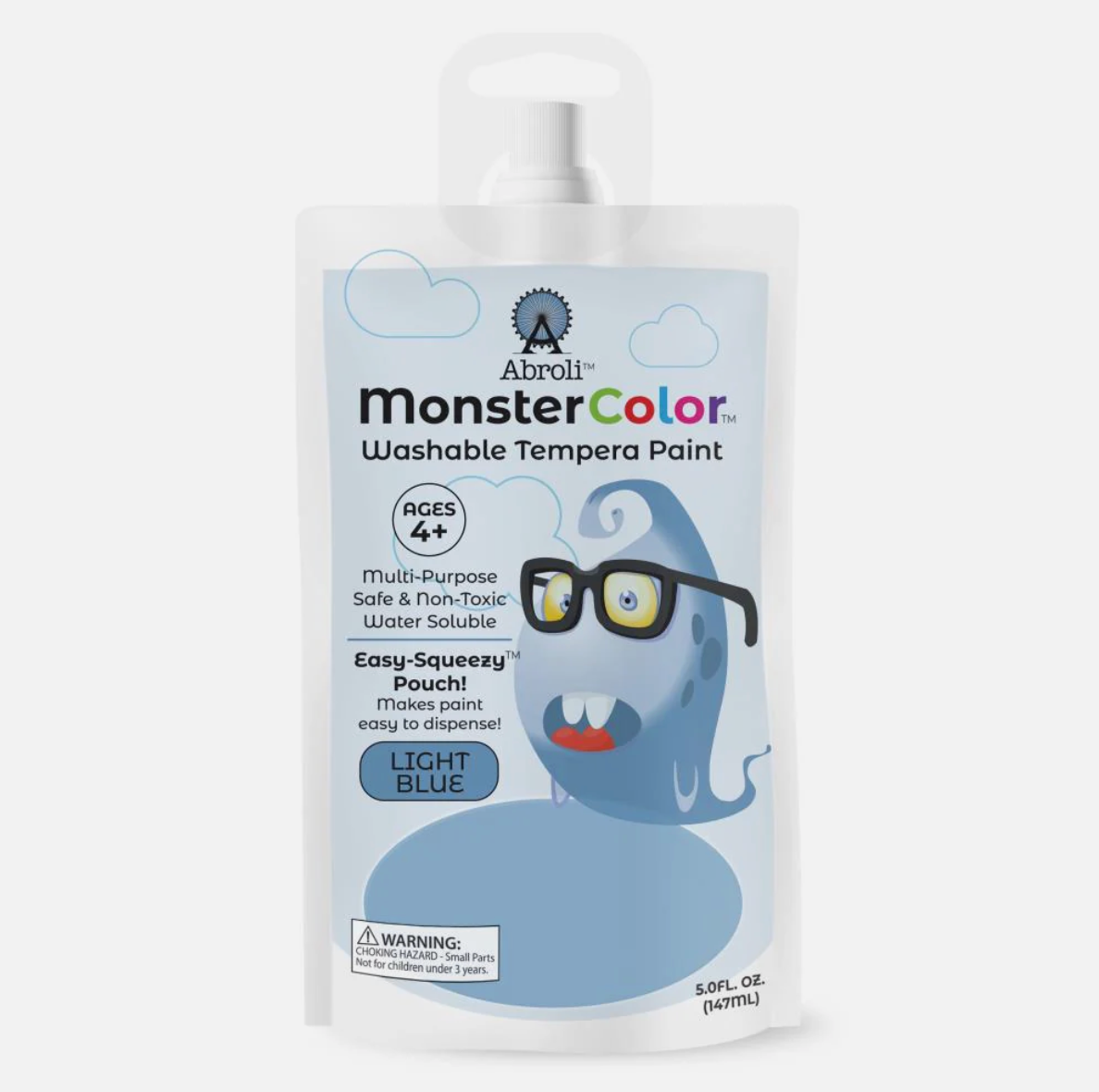 Monster Color Washable Paint Pouch - 5oz