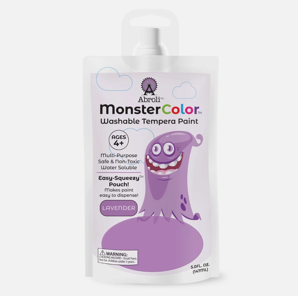 Monster Color Washable Paint Pouch - 5oz