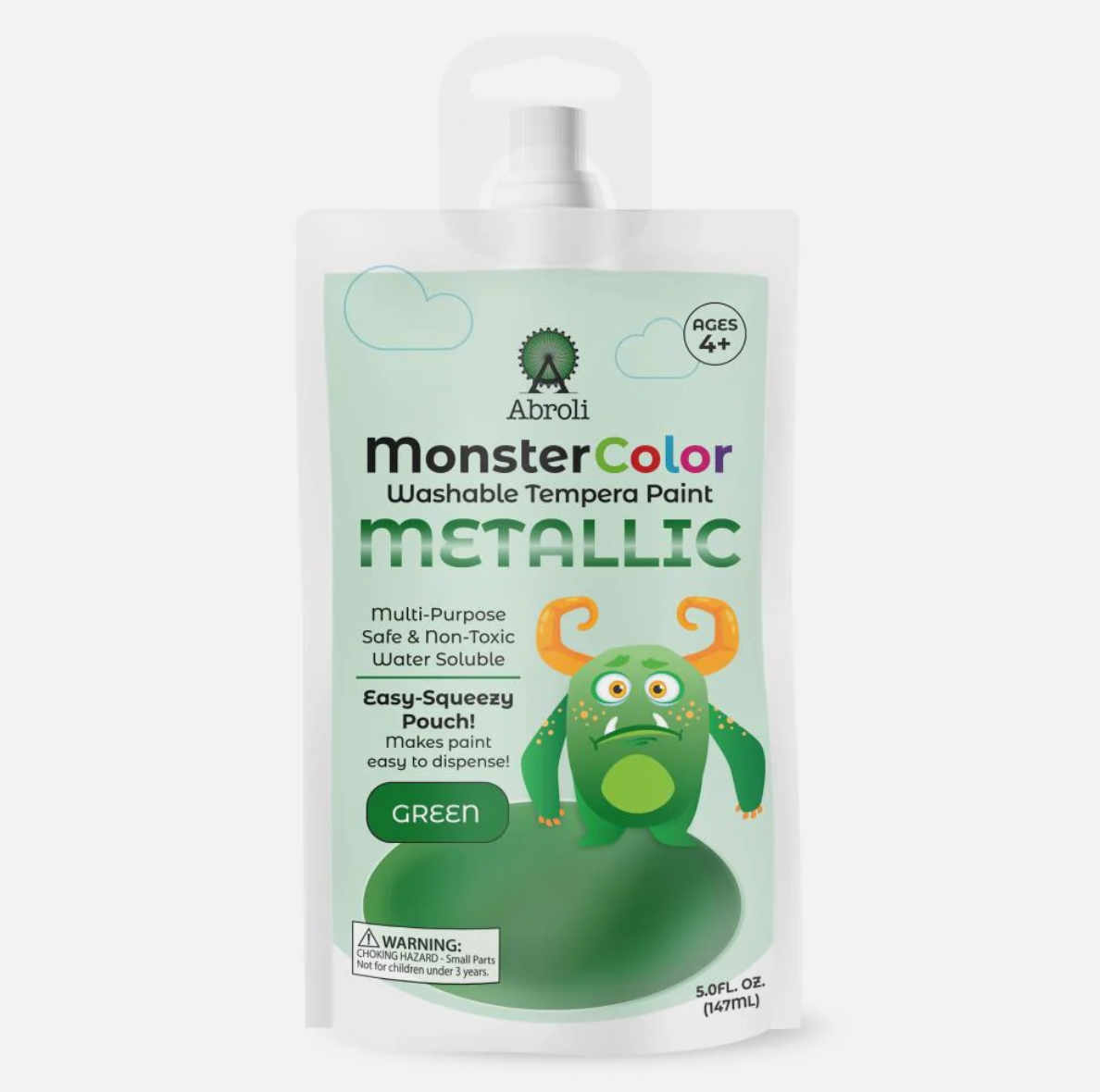 Monster Color Washable Paint Pouch - 5oz