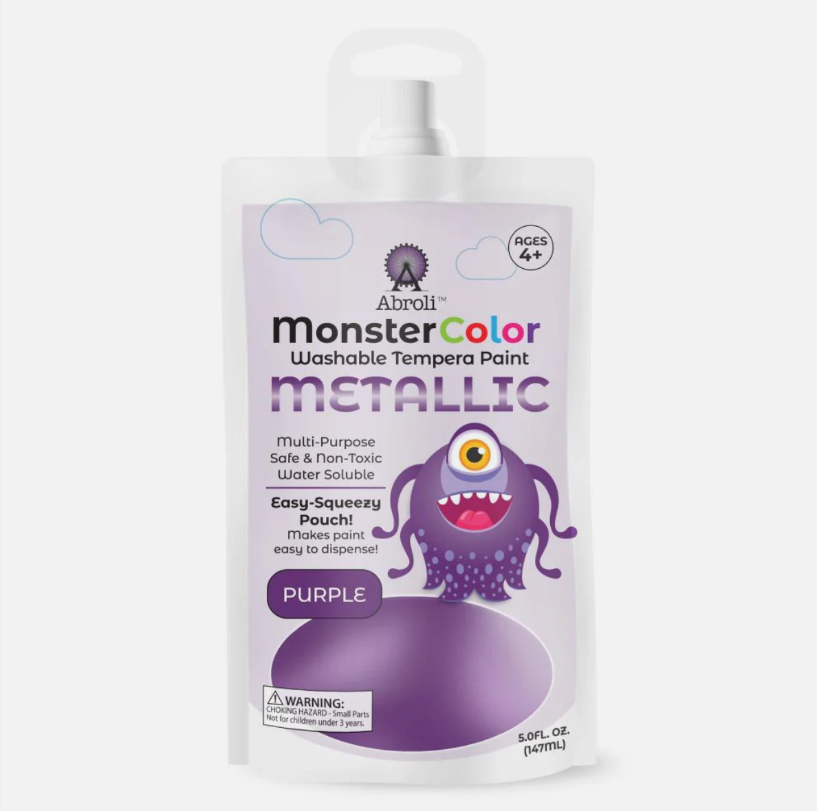 Monster Color Washable Paint Pouch - 5oz