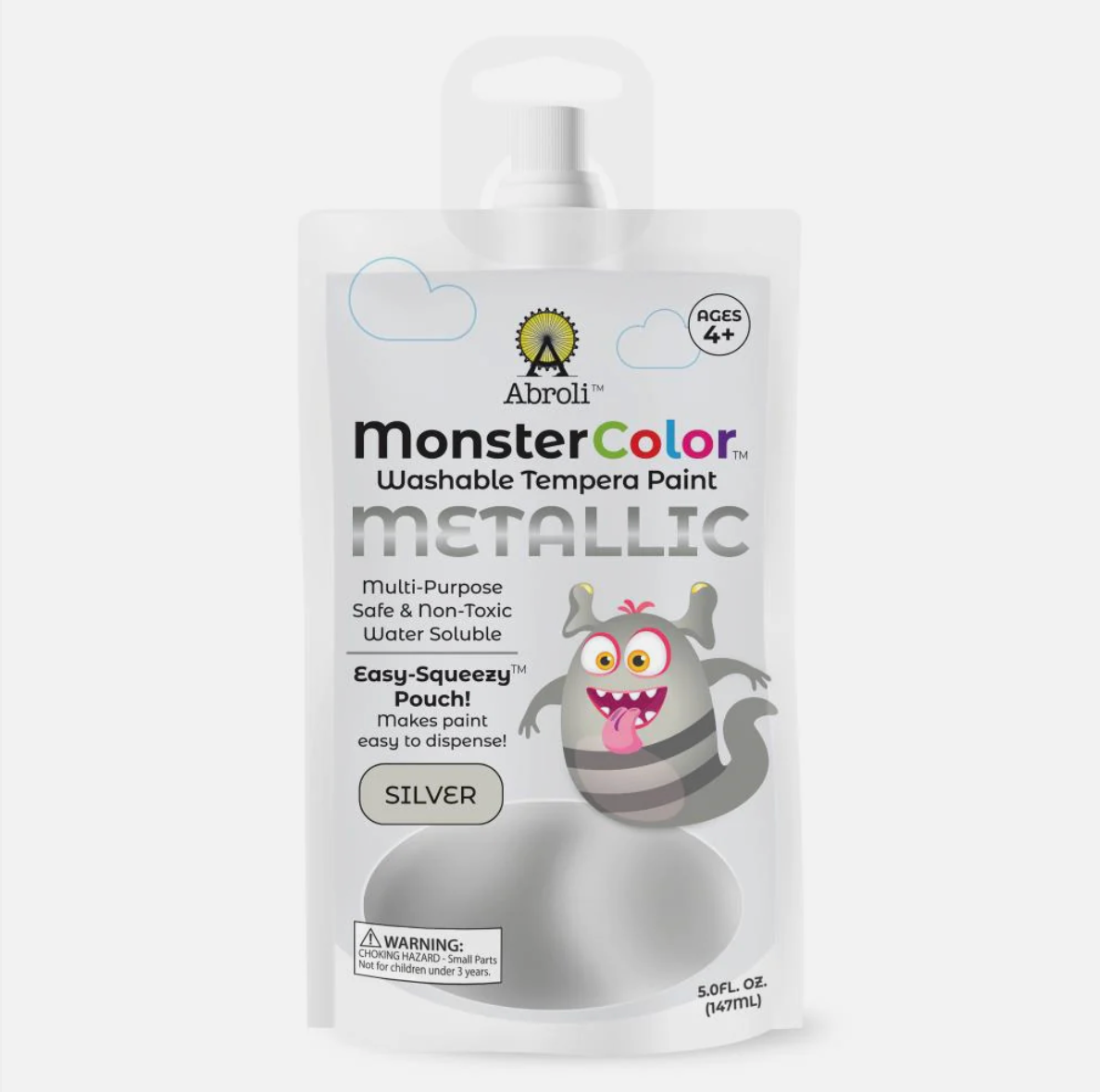Monster Color Washable Paint Pouch - 5oz