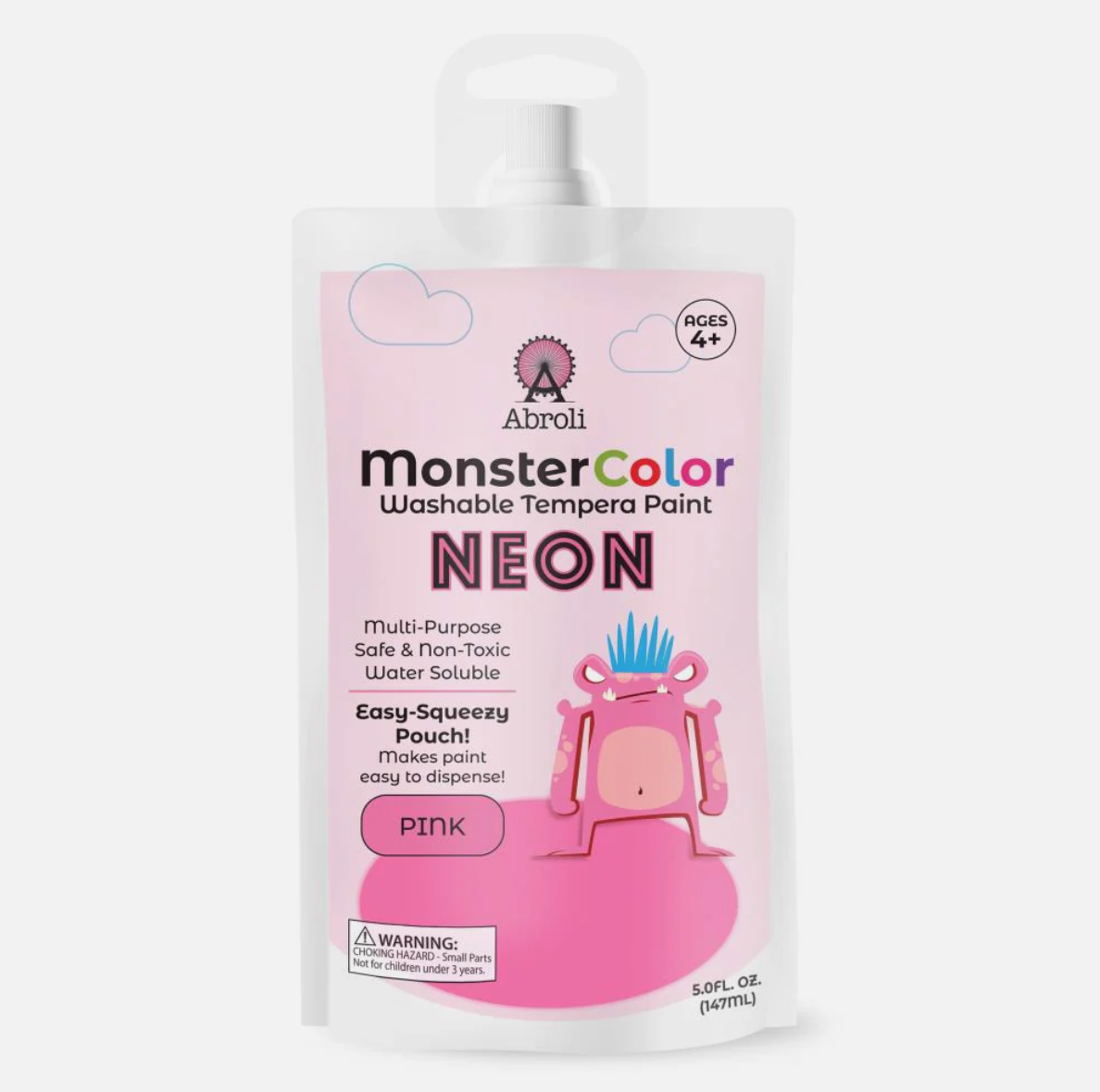 Monster Color Washable Paint Pouch - 5oz