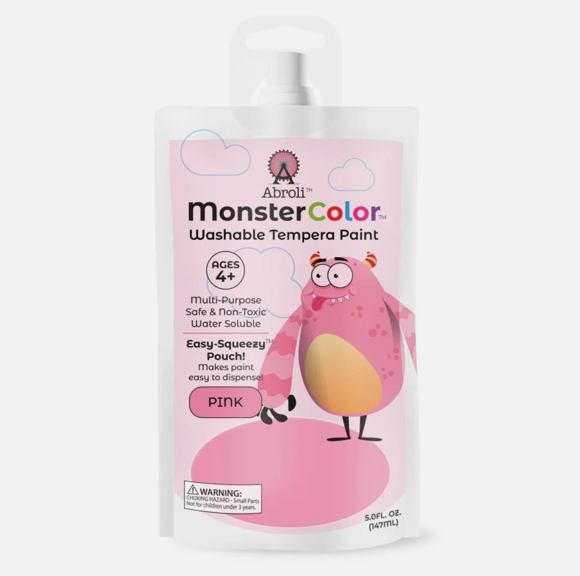 Monster Color Washable Paint Pouch - 5oz