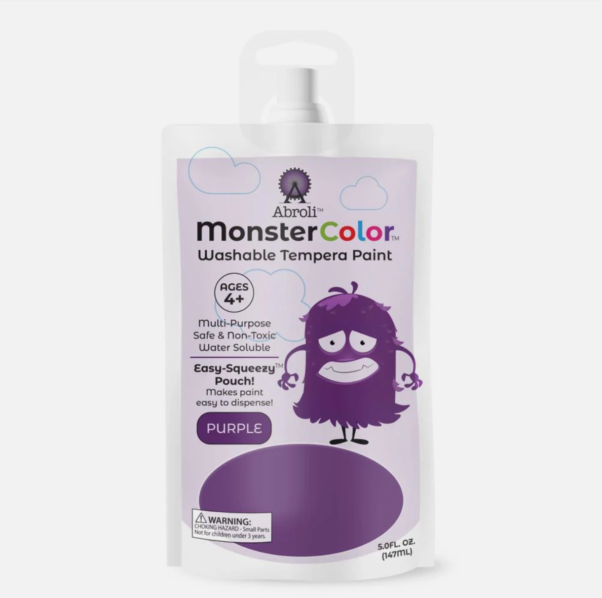 Monster Color Washable Paint Pouch - 5oz