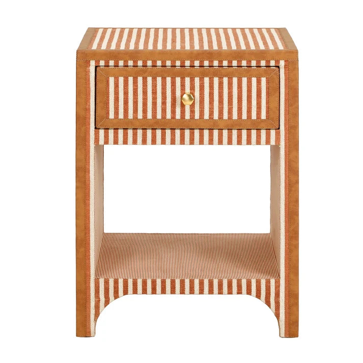 Kora Nightstand, Terracotta