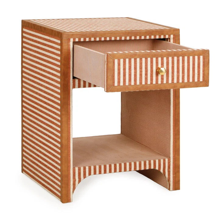 Kora Nightstand, Terracotta