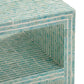 Derry Shell Nightstand, Blue