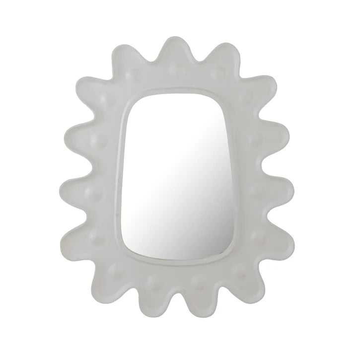 Genesis Wall Mirror, White