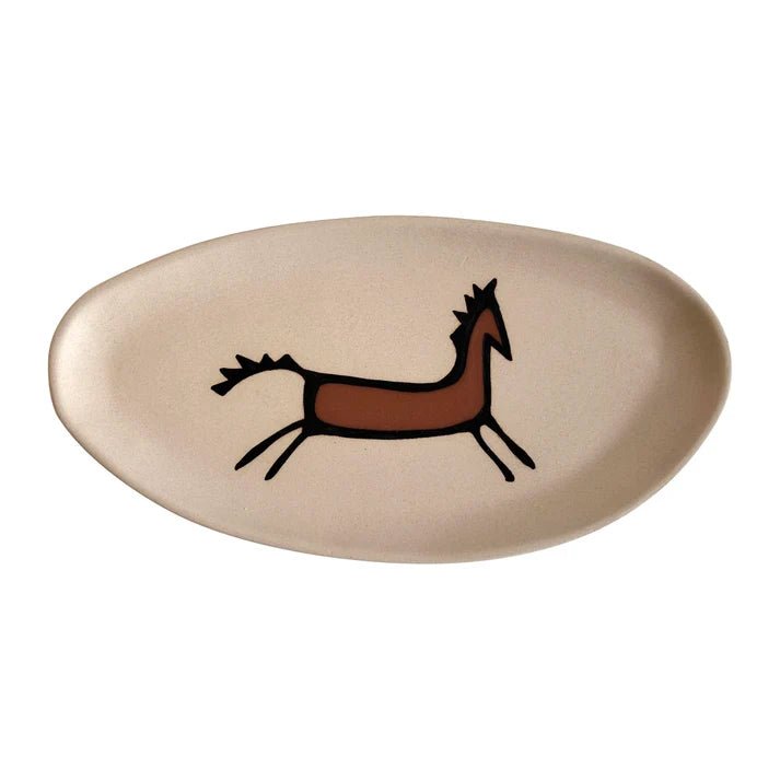 Ceramic Horseplay CatchallDish