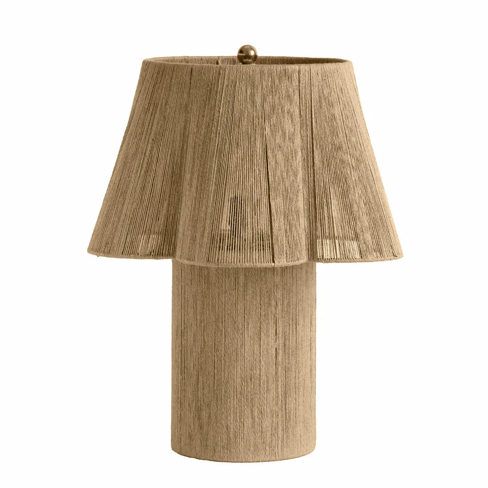 Corinne Table Lamp, Nat. Jute