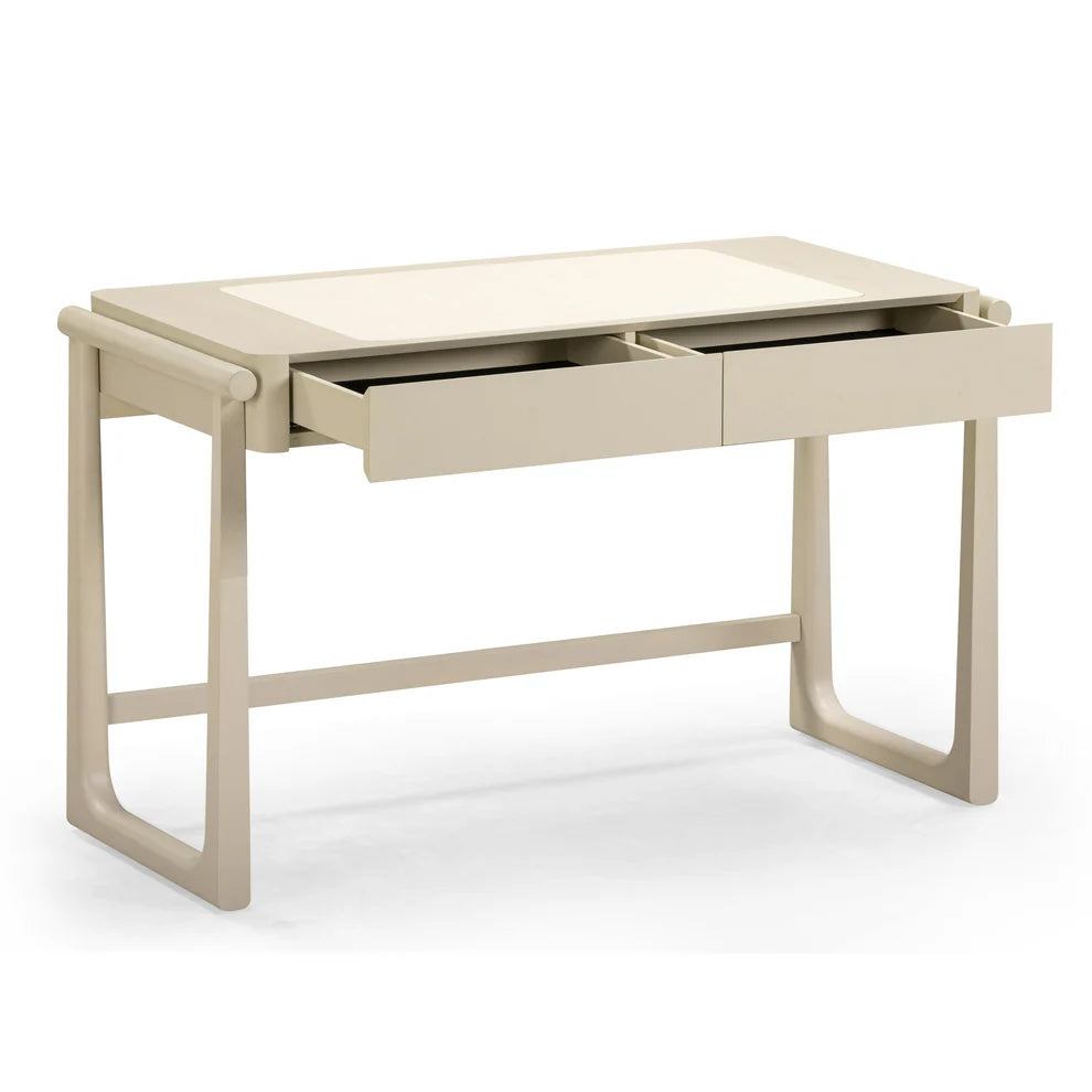 Alfalfa 2-Drawer Desk, Taupe