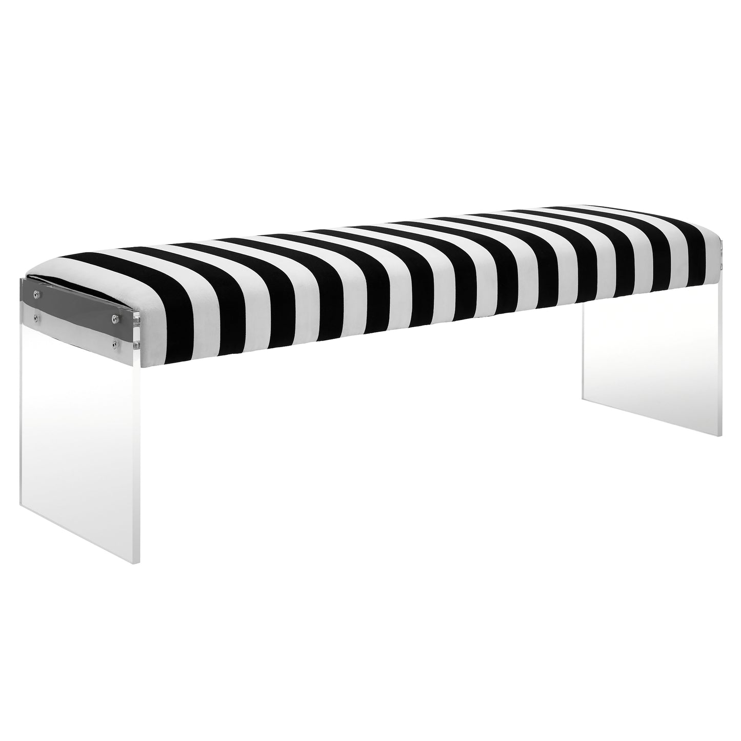 Envy Paris Acrylic B/W Bench