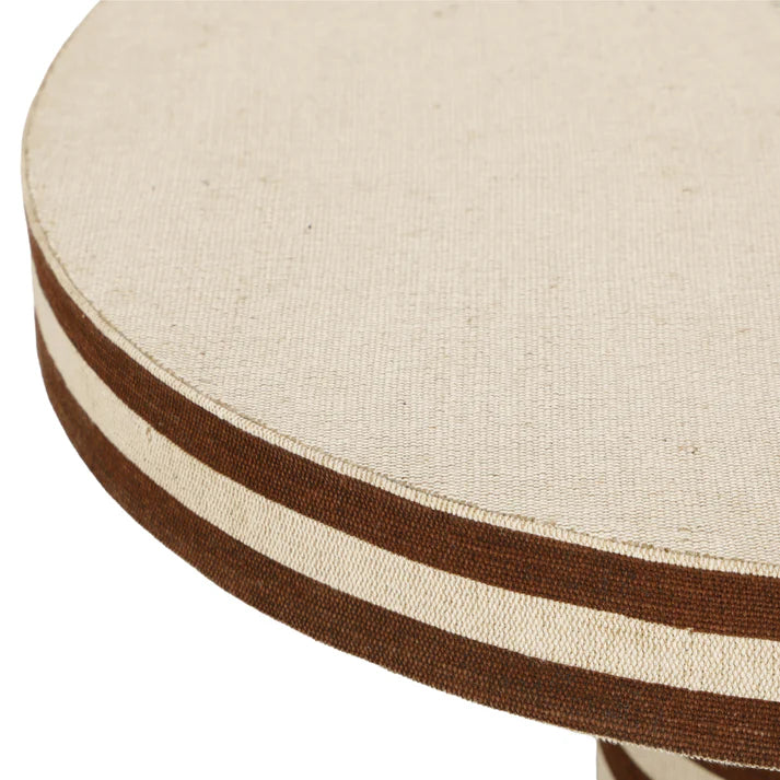 Lyra Coffee Table, 30"/Striped
