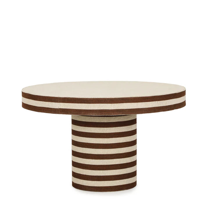 Lyra Coffee Table, 30"/Striped