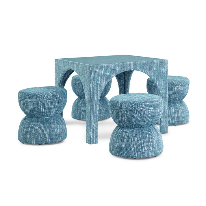 Tomlin Mahjong Table, Teal