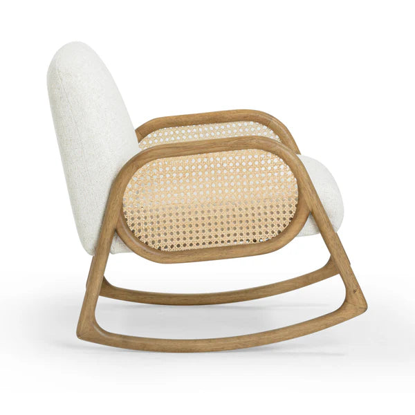 Bonney Rocking Chair, Cream