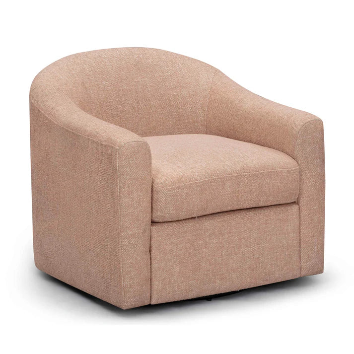 Thao Swivel Chair, Blush