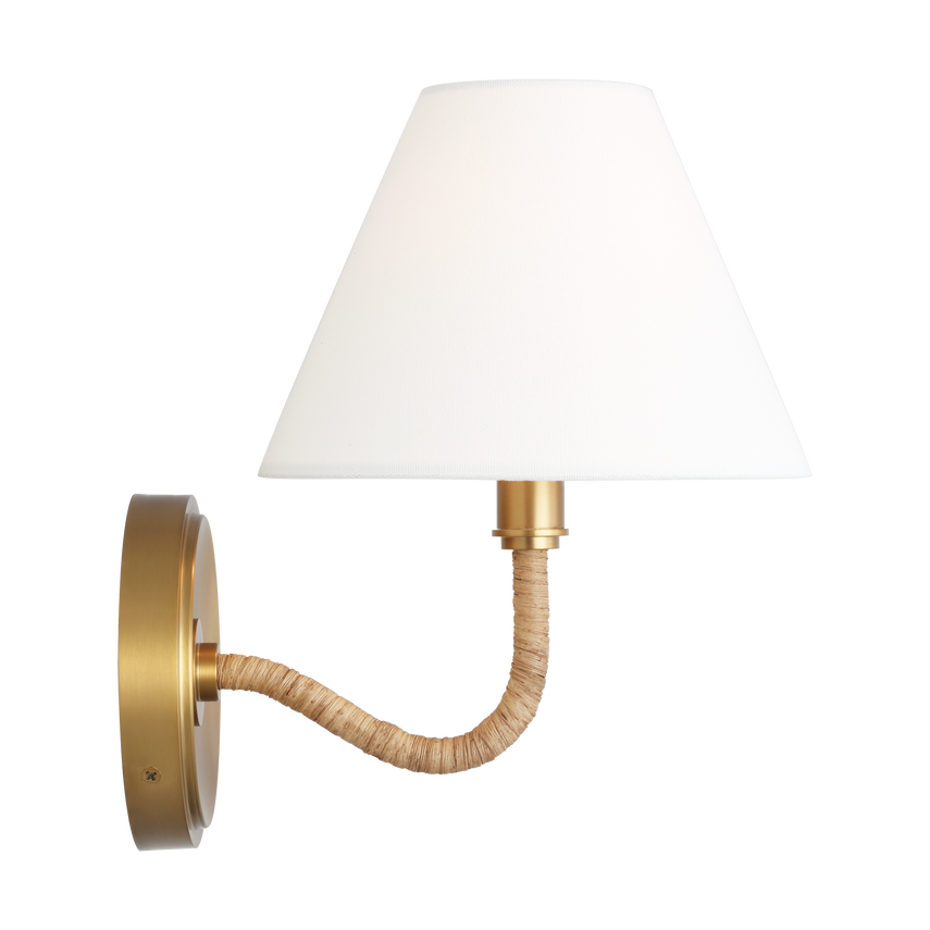 Laguna Single Sconce, Brass