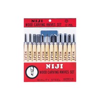 St/12 Niji Wood Carving Knives