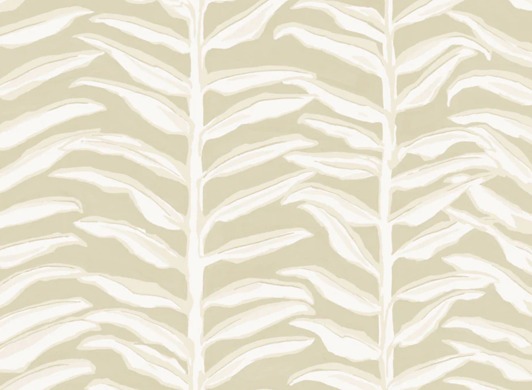 Painted Vine Wallpaper - Ivory