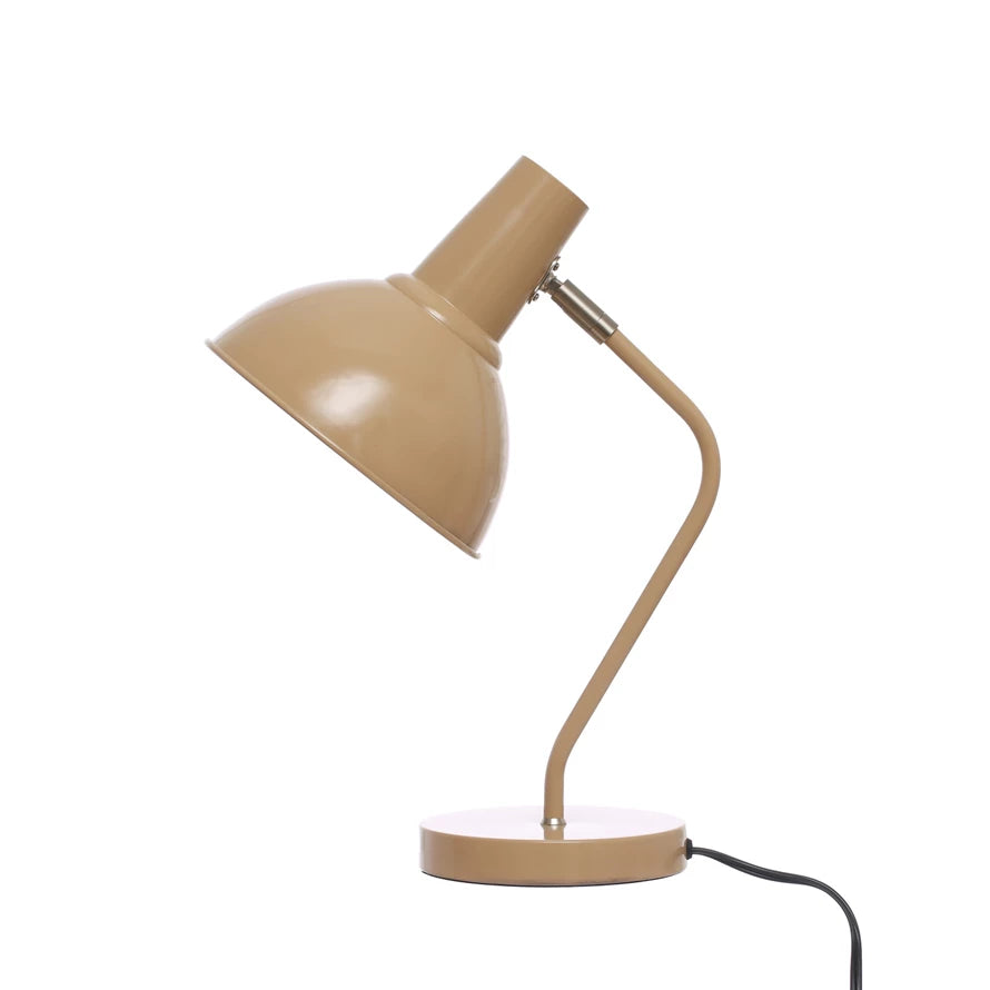 Metal Table Lamp in Nude