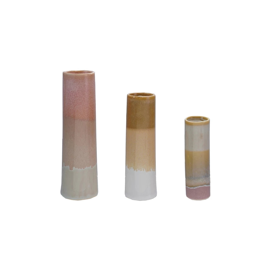 Stoneware Vases, MultiColor