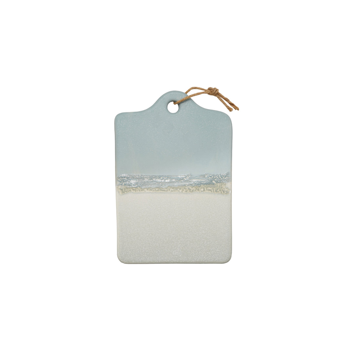 Serving Board, Matte Blue/Sand