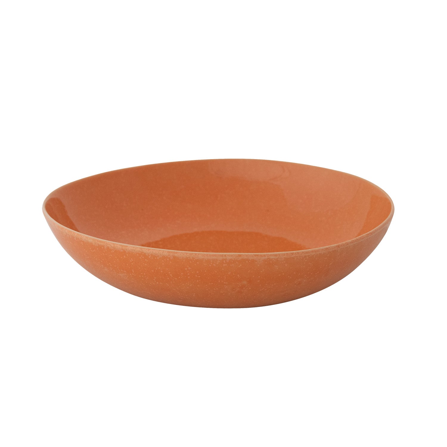 Stoneware Low Bowl - Apricot