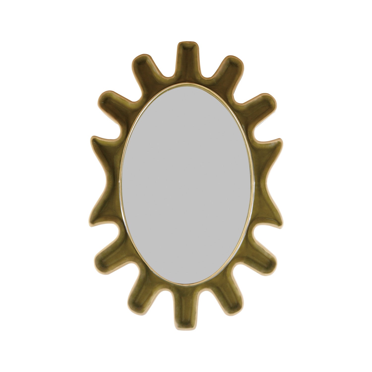 Sunburst Mirror, Gold/31x47