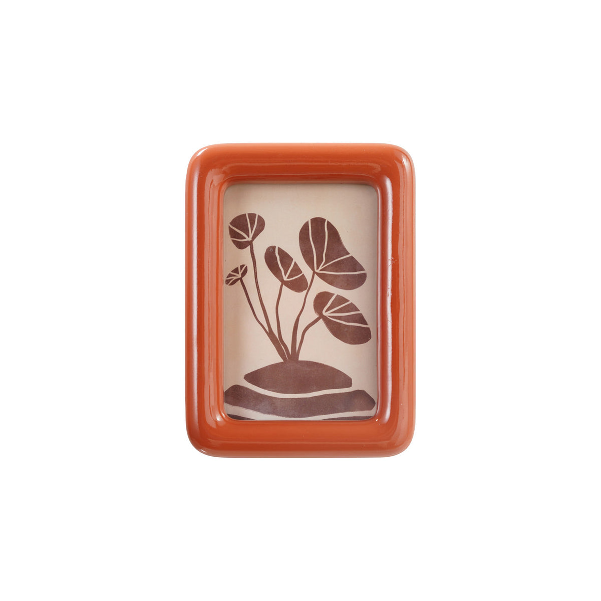 Rounded Frame, 4x6/Sienna