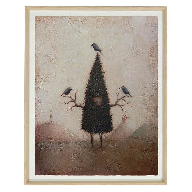 'Friend of the Crow', Framed