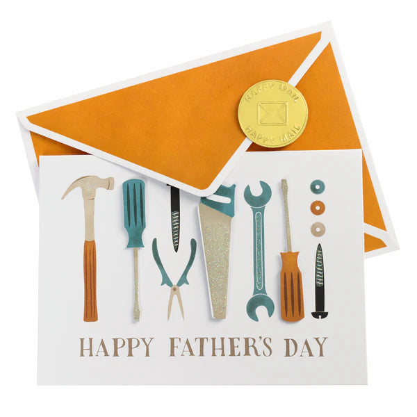 Happy Fathers Day Tools Card