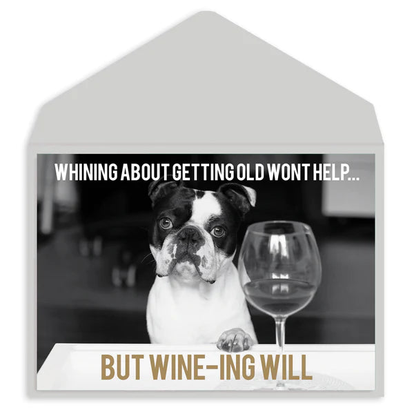 Wine-ing Card