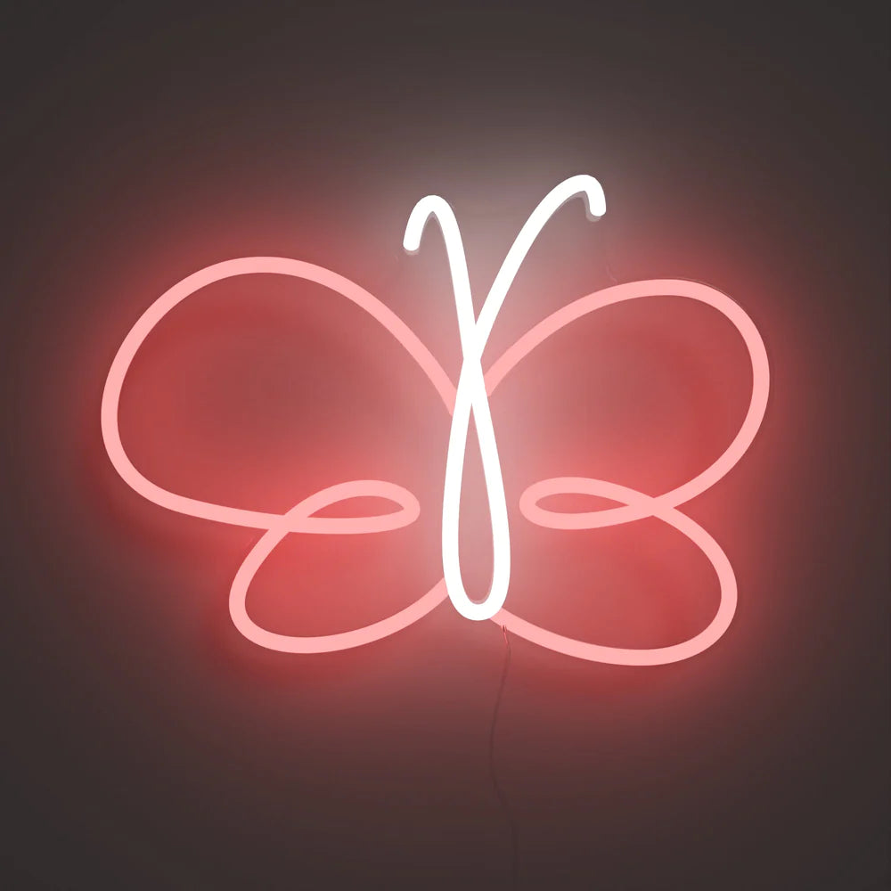Kids Pink Butterfly Icon